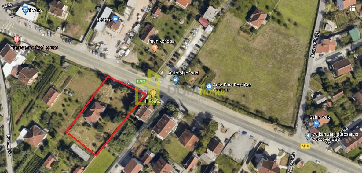 Plac 2054m2, Donja Gorica, Podgorica 